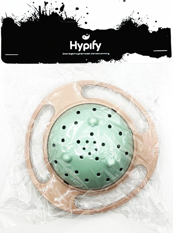 Hypify® - Anti knoei bakje - 360 graden - BPA vrij - Roze Groen - Eetbakje - Veilig - Balans - Anti-mors - Geen geknoei meer - Servies Kind - Baby kom van Hypify — afbeelding 3