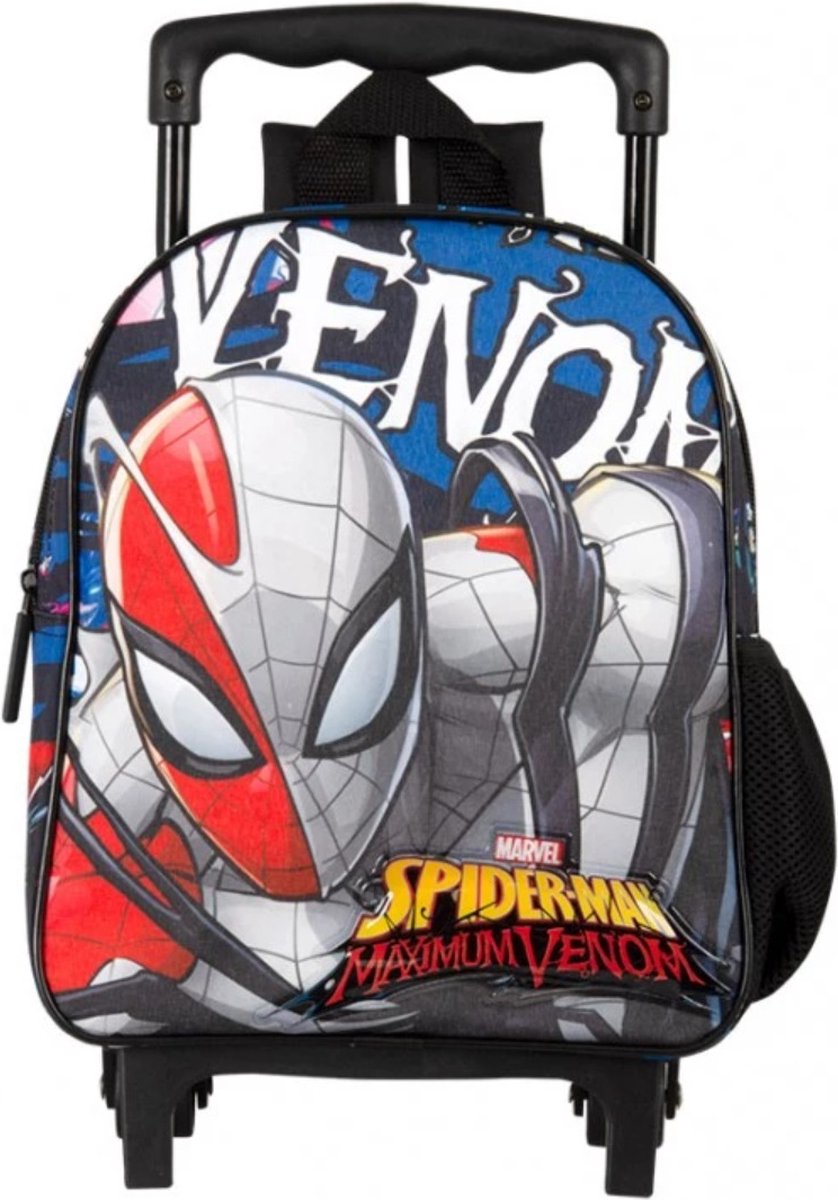 Spiderman - trolley - 28cm - Rugzak trolley - Goede kwaliteit!
