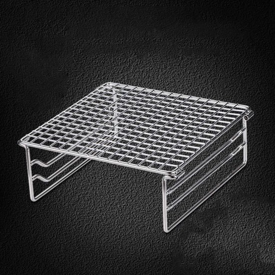 Sauvic 02450-Grillrost mit Füßen, 55 x 40 cm., stahl