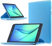 Draaibaar Hoesje - Rotation Tabletcase - Multi stand Case Geschikt voor: Samsung Galaxy Tab A 9.7 inch T550 / T555 2016 - Lichtblauw