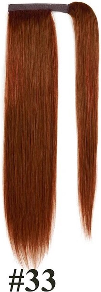 Vivendi Ponytail Clip In Hairextensions |Human Hair Echt Haar |Wrap Around Hairextensions | 24