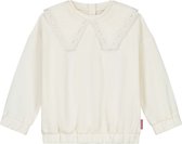 Kids Gallery peuter sweater - Meisjes - Dark Off-White - Maat 104