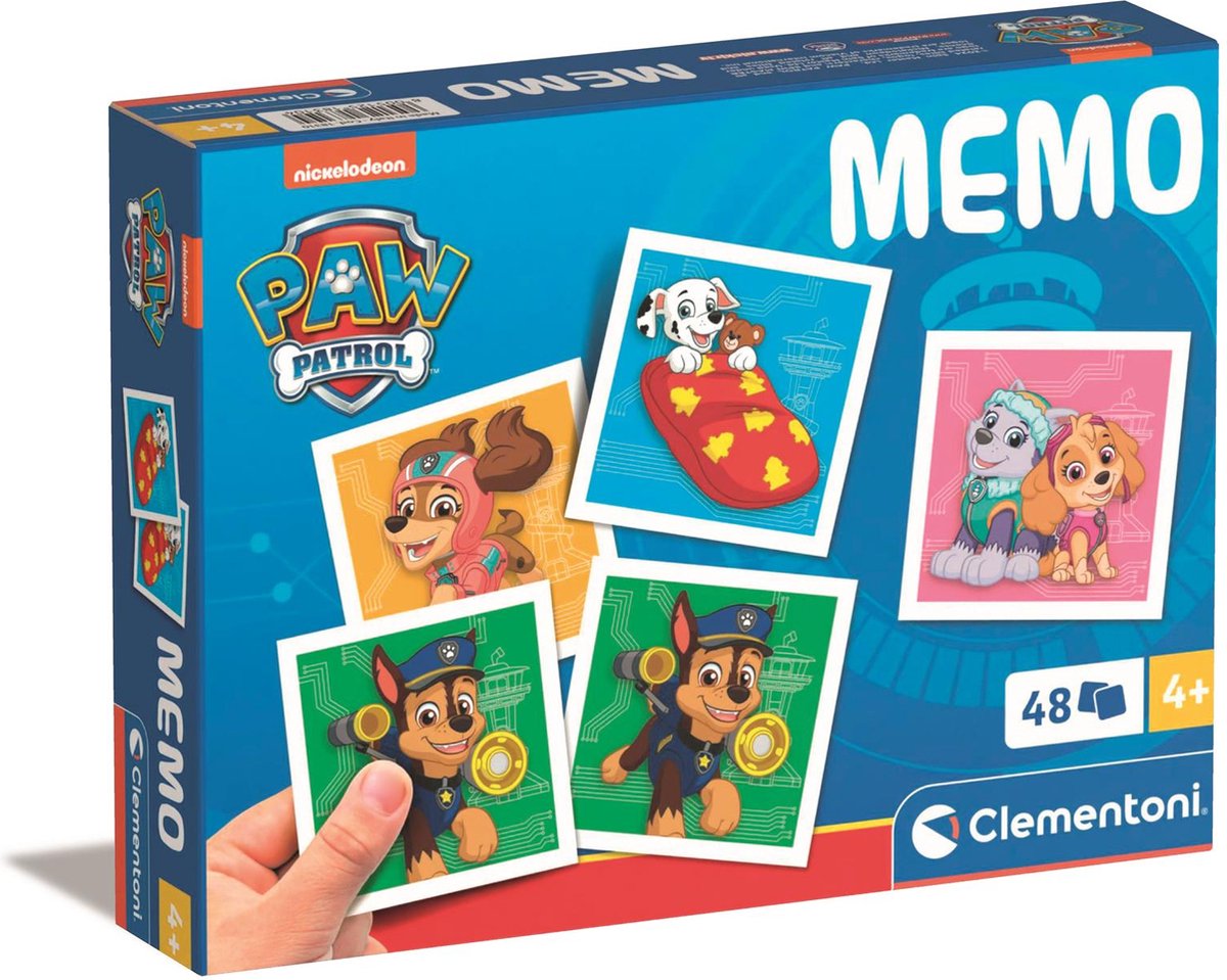 Clementoni - Memory voor kinderen - Paw Patrol - 48 Kaarten - Memory spel - Educatief Speelgoed - Vanaf 4 jaar — afbeelding 7