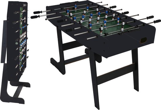 Cosmo Casa Baby-foot - Babyfoot - Pliable - 84x121x105cm - Zwart