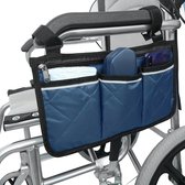Opbergtas Voor Rolstoel armleuning - organizer - opbergtas - reis accesoires - invalide benodigdheden - rolstoeltas