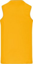SportSportshirt Dames XXL Proact V-hals Mouwloos Sporty Yellow 100% Polyester