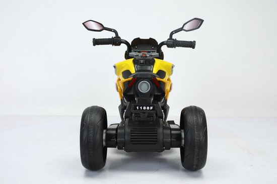 Elektrische kindermotor - Kindermotor - Accuvoertuigen - 1 tot 4 jaar - Stevig kindermotor - Geel