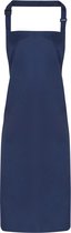 Schort/Tuniek/Werkblouse Unisex One Size Premier Navy 100% Polyester