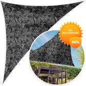 MuchoWow® - Schaduwdoek - Graniet - Grijs - Patronen - 96% UV-bestendig - Hoogwaardig polyester - Zonnedoek - Weerbestendig - Tuin - Tarp - 300x300 cm