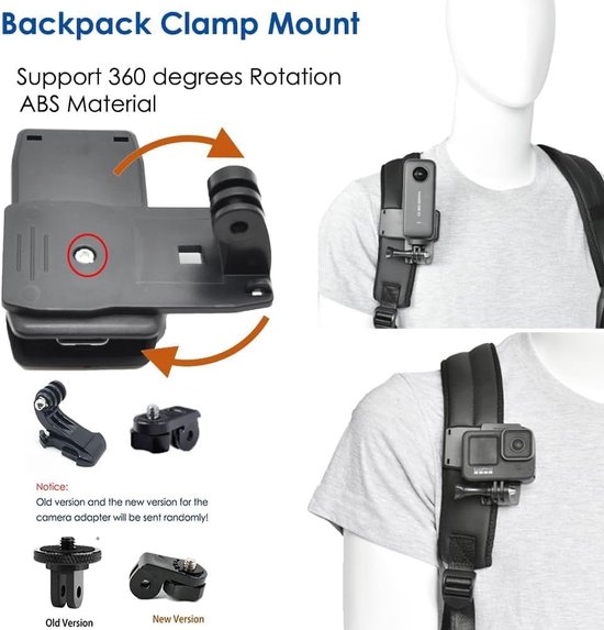 Insta360 Third-Person Backpack Mount Insta360 Third-Person Backpack Mount