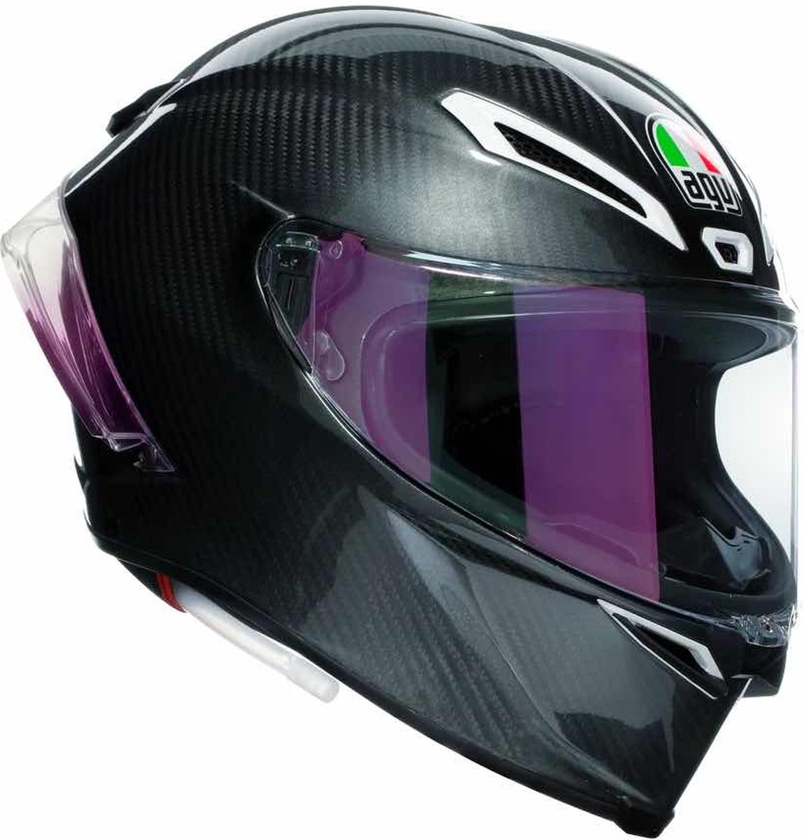 AGV Pista GP RR Helm Ghiaccio Mono Zilver Carbon XL
