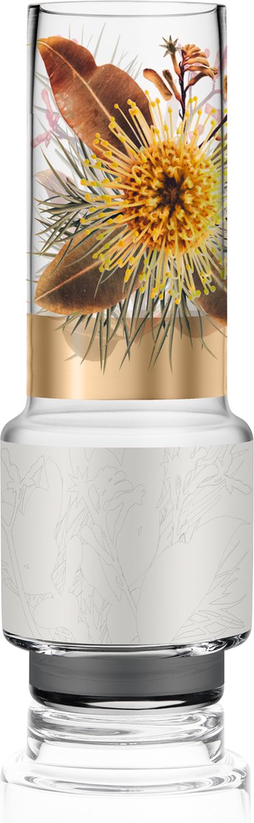Goebel - VOLA | Vaas Flory I | Glas - 32cm - met echt goud