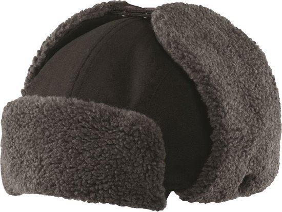 Bonnet d'hiver pour hommes Carhartt - RAIN DEFENDER® CANVAS TRAPPER HAT - MOYEN