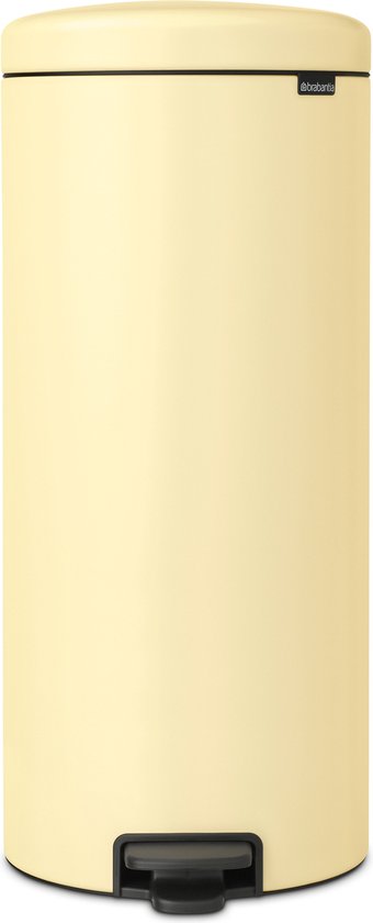 Brabantia NewIcon Prullenbak - 30 liter - Mellow Yellow