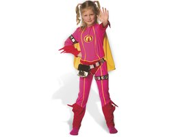 foto van Mega Mindy verkleedkleding - verkleedpak 6 t/m 8 jaar - maat 128