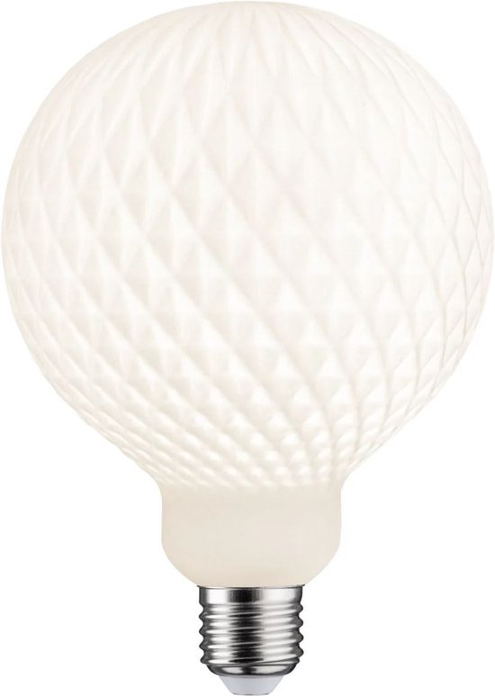 Paulmann LED globe G125 - 4,3W - 400lm - 3000K - dimbaar - wit
