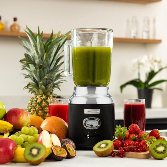 Westinghouse - Retro - Handmixer + Staafmixer + Blender - Zwart van Westin — afbeelding 4