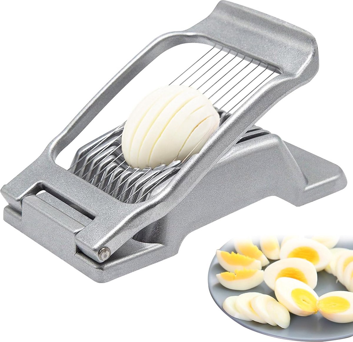 Eiersnijder - Duurzame Eiersnijder - Ei Snijder - Egg Slicer - Multifunctioneel - Premium - Merkloos