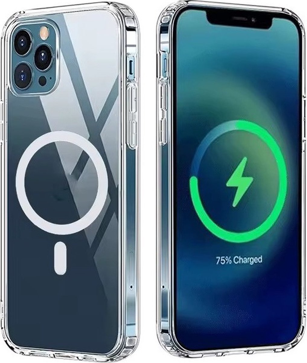 Techgrip - Hoesje geschikt voor iPhone 11Pro Transparant Magsafe Compatible