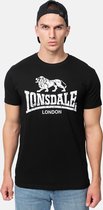 Lonsdale Heren-T-shirt normale pasvorm SILVERHILL