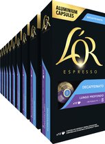 L'OR Espresso Decaffeinato Koffiecups - Intensiteit 08/12 - 10 x 10 capsules