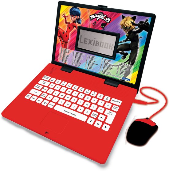 Ordinateur portable éducatif bilingue Miraculous (FR/EN)