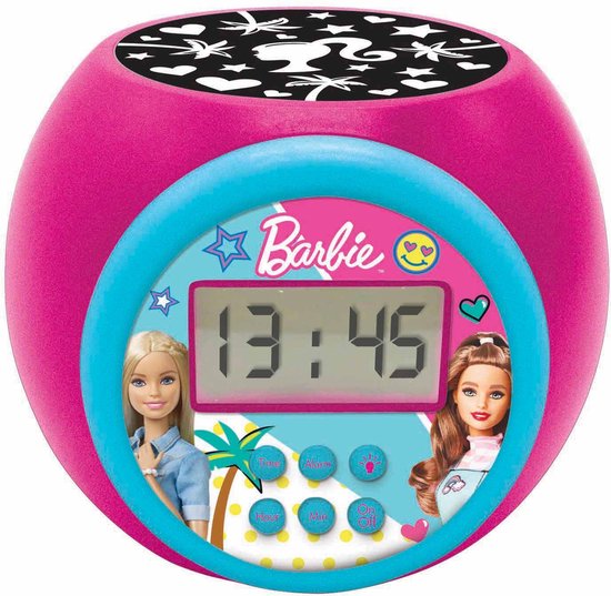 Barbie Projector wekker met timer .