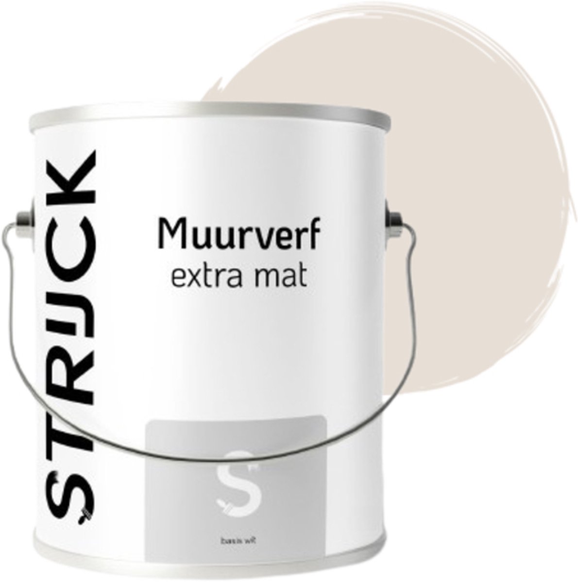 STRIJCK Muurverf Extramat - Asperge - 014W-3 - 2.5 liter