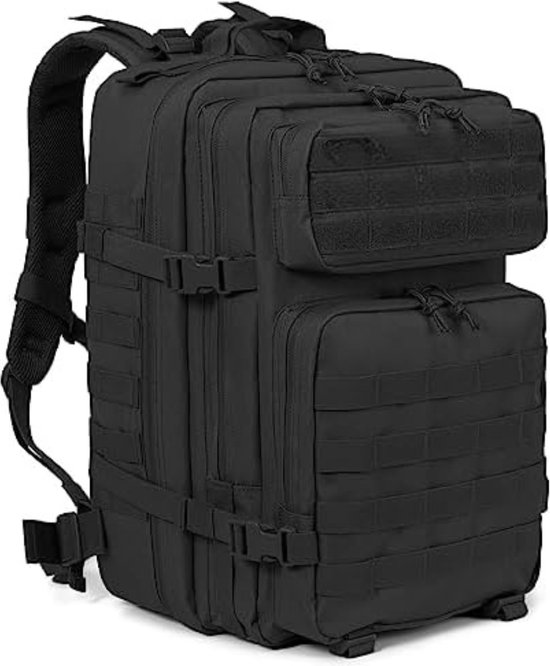 Militaire rugzak - Leger rugzak - Tactical backpack - Leger backpack - Leger tas - 45L - Zwart