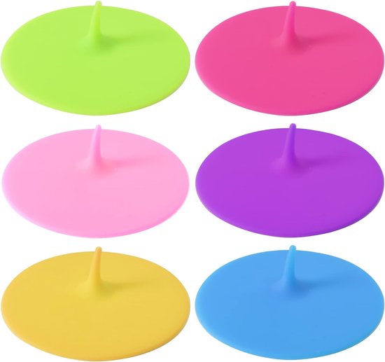 FESSOSKO 6 stuks blikdeksels, 6 stuks blikopeners, herbruikbaar