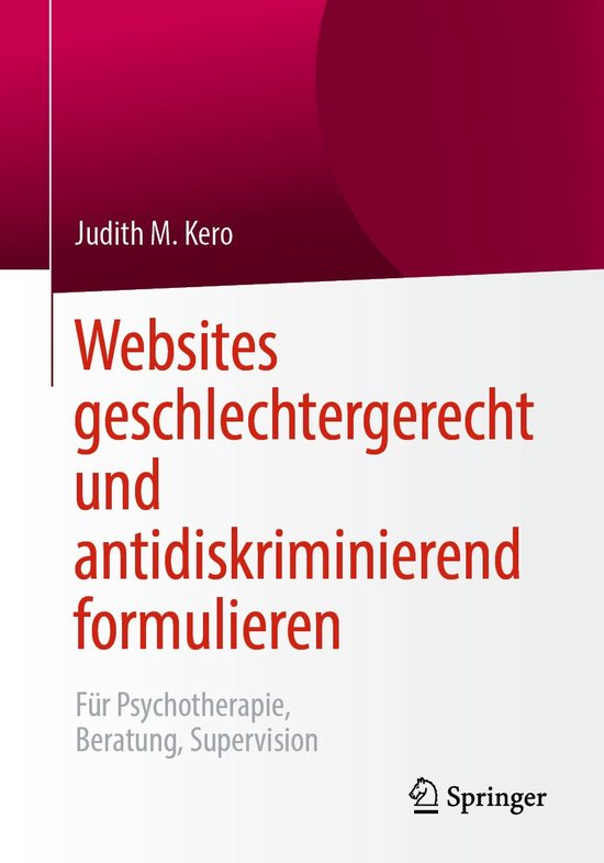 Websites geschlechtergerecht und antidiskriminierend formuli ... - cover