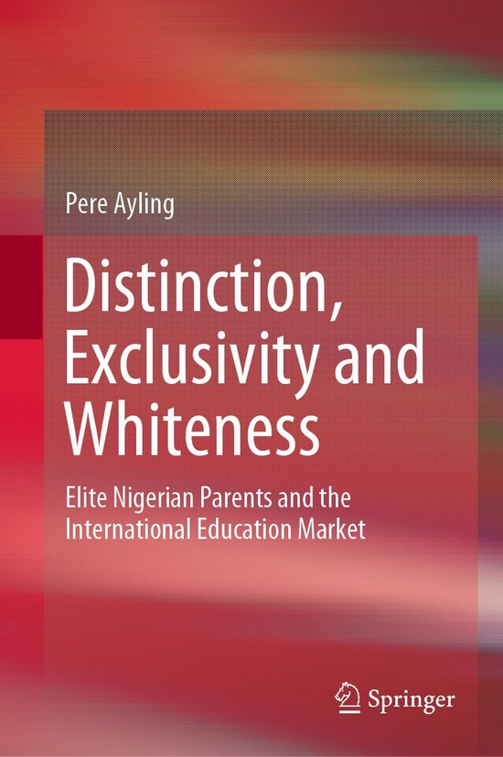 Distinction, Exclusivity and Whiteness - cover