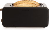 CREATE - Broodrooster voor breed brood- Zwart - Voor Brede Plakken - 6 niveaus - Functies - 1500W - TOAST RETRO XL