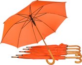 Set van 6 Automatische Paraplu Voor Volwassenen | 102cm Diameter | Windproof met Groot Formaat