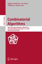 Theoretical Computer Science and General Issues- Combinatorial Algorithms