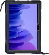 Xccess Survivor All-round - Tablethoes geschikt voor Samsung Galaxy Tab A7 (2020) Hardcase Backcover + Schouderband + Standaard - Zwart