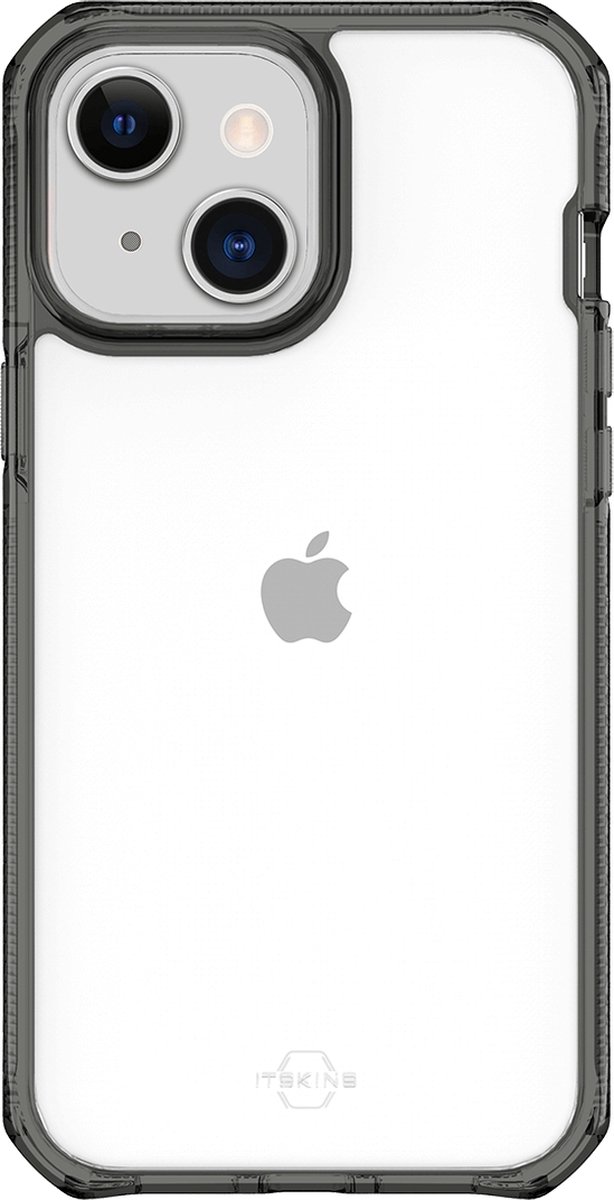 ITSKINS Supreme Clear Apple iPhone 13 Hoesje Transparant/Zwart