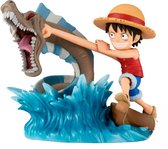 One Piece WCF - Log Stories - Monkey D. Luffy Vs Local Sea Monster 7cm