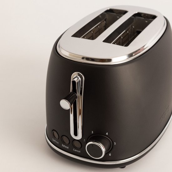 Westinghouse Set Colazione Retro - Bollitore 1,7L E Tostapane 2 Fessure In Nero - Regalo Per La Cucina - 2