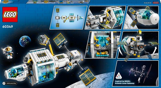 LEGO City 60349 La Station Spatiale Lunaire