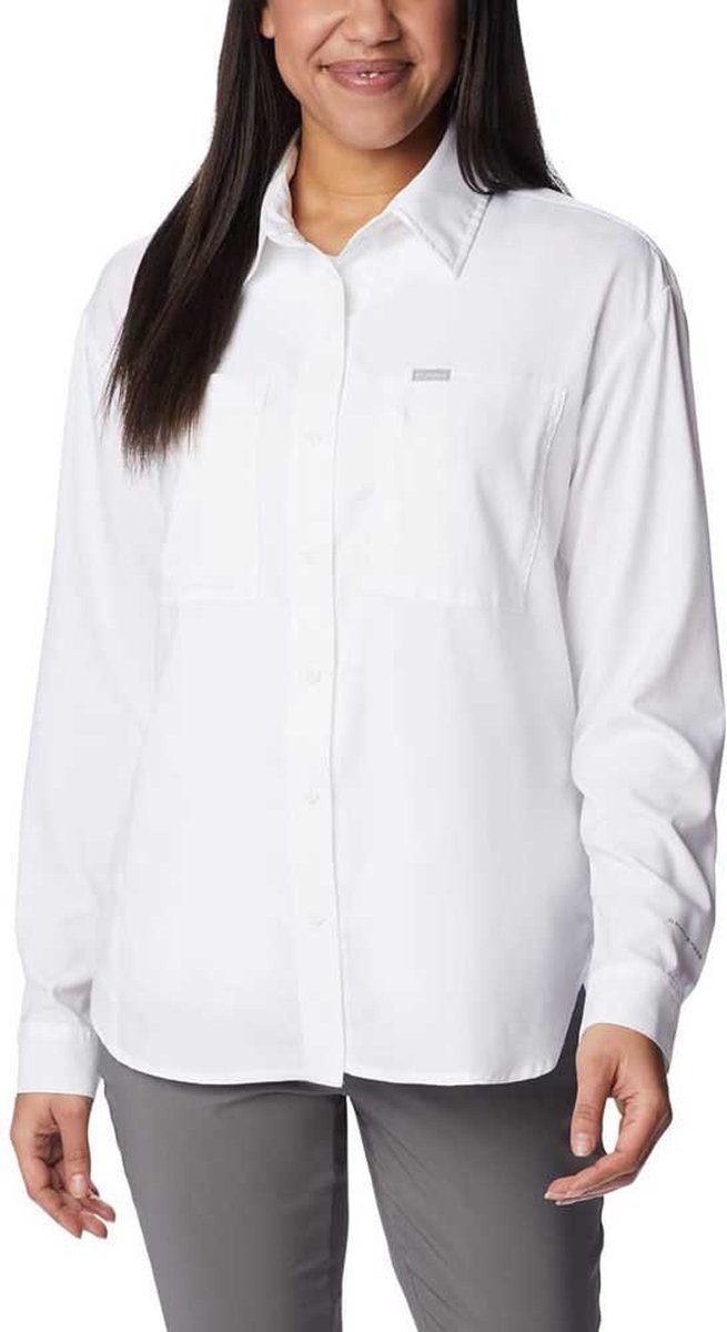Columbia Ridge Utility™ Relaxed Overhemd Met Lange Mouwen S Vrouw Wit