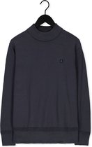 G-Star Raw Premium Core Mock Knit Truien & Vesten Heren - Sweater - Hoodie - Vest- Blauw - Maat L