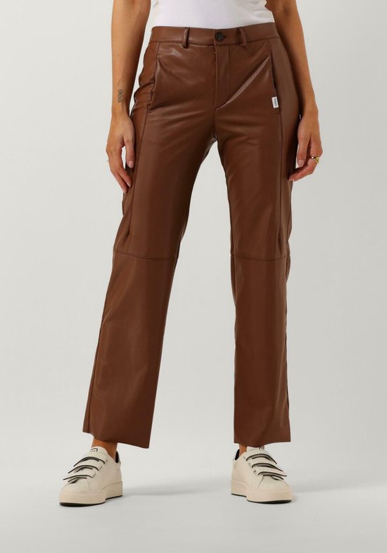 Penn & Ink W23n1413 Pantalons & Jumpsuits Femme - Jeans - Tailleur-pantalon - Camel - Taille 38