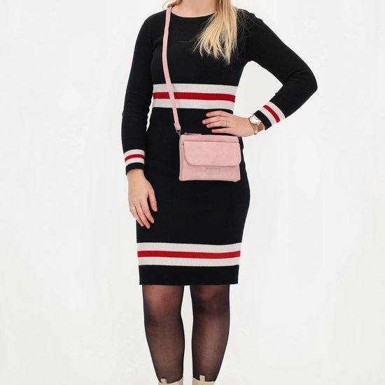 Sac à Bandoulière Ronda Beagles - Vieux Rose