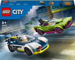 foto van LEGO Politiewagen en snelle autoachtervolging - 60415