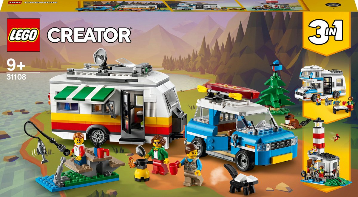 LEGO Creator - Familievakantie met caravan