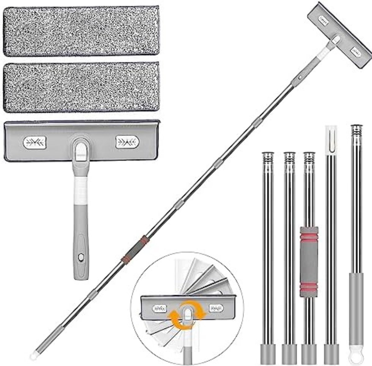 Goedkoopste Raamwisser Met Telescoopsteel - Telescoopsteel Ramenwassen - Telescoopsteel Ramenwassen - Raamwisser Met Steel