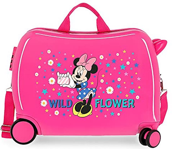 Disney Rolling Suitcase 4 Wheels Mini Wild Flower
