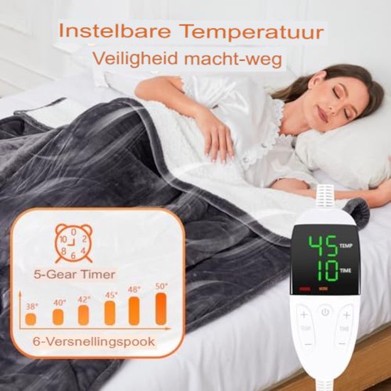 JEMIDI XXL warme fleece deken - Knuffeldeken voor op de bank - Bovendeken 180 x 220 cm - Fluweelzacht - Wasbaar