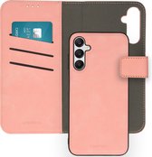 iMoshion Hoesje Geschikt voor Samsung Galaxy A25 Hoesje Met Pasjeshouder - iMoshion Uitneembare 2-in-1 Luxe Bookcase - Roze